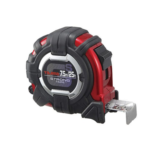 Tajima GS-C25/7.5MBW, GS-LOCK, 25ft / 7.5m x 1 in strong tape & hook, COMPATIBLE CLIP