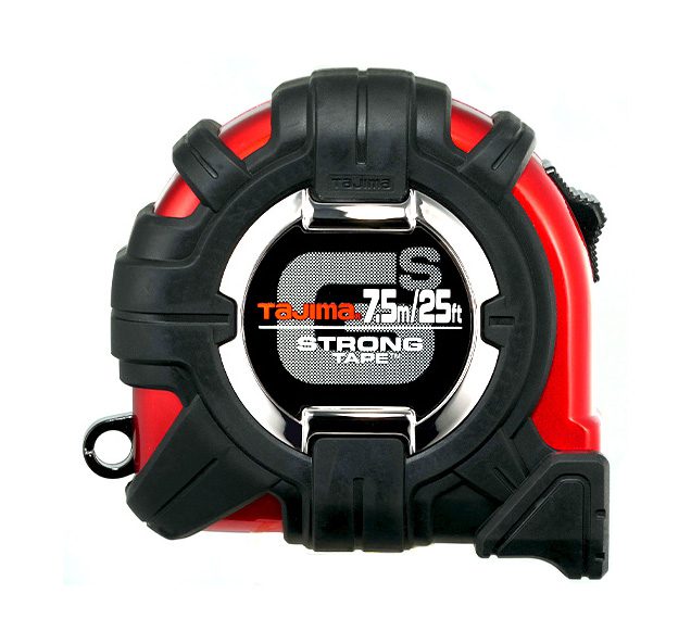 Tajima GS-C25/7.5MBW, GS-LOCK, 25ft / 7.5m x 1 in strong tape & hook, COMPATIBLE CLIP