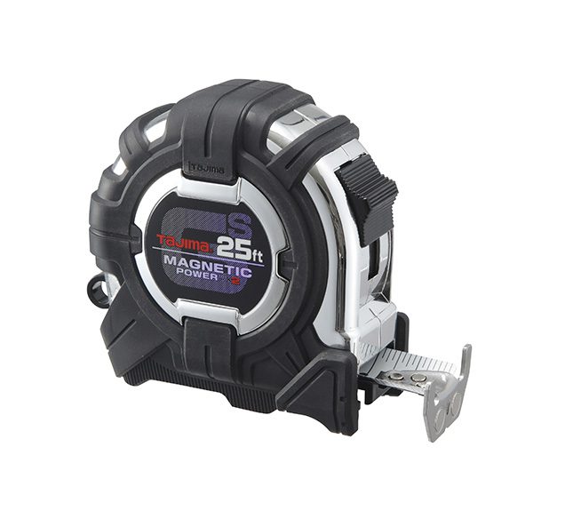 Tajima GS-SC25BW, GS-LOCK, 25ft x 1 in strong tape & MAGNETIC POWER X 2, COMPATIBLE CLIP