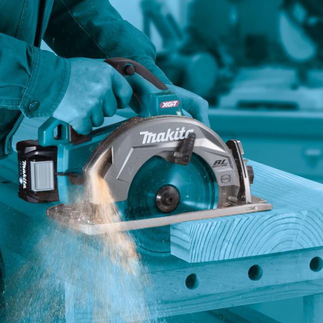 Makita HS003GM103, XGT 40V (4.0 Ah) MAX Li-Ion Brushless AWS 7-1/4” Circular Saw Kit