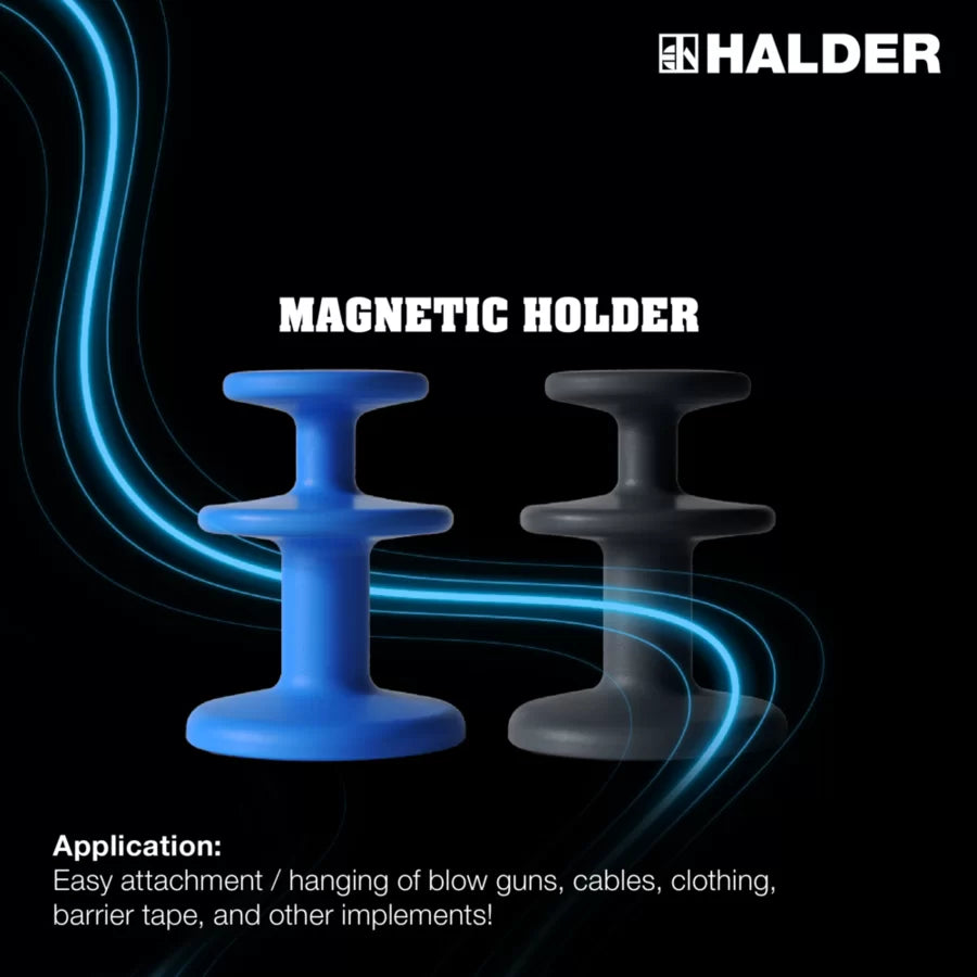 Halder 3026S008, 60mm Simplex Soft-face Mallet, Rubber Composition / Plastic And Magnetic Holder