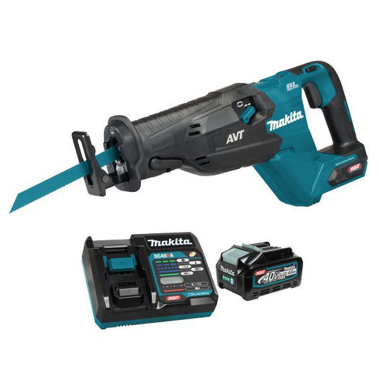 Makita JR002GM102, 40V MAX XGT Li-Ion Brushless Cordless Reciprocating Saw w/ AVT & XPT (4.0 Ah Kit)