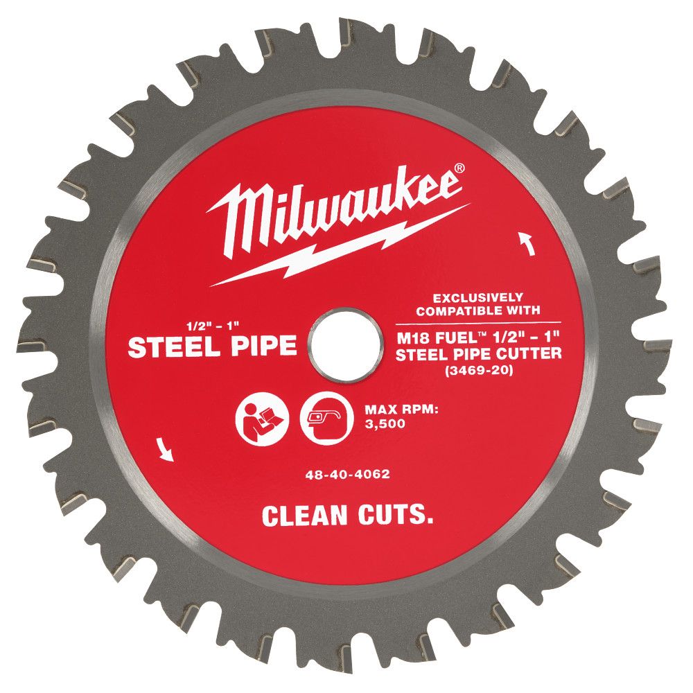 Milwaukee 48-40-4062, 1/2” – 1” Steel Pipe Cutter blade