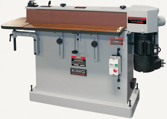 KING Canada KC-108-OSC, 6” x 108” Oscillating Edge Sander