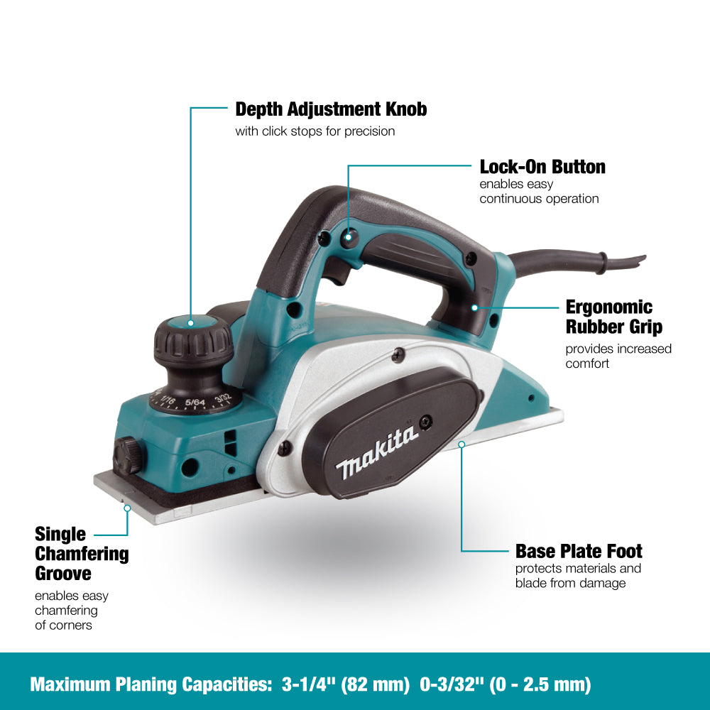 Makita KP0800, 3-1/4" Planer