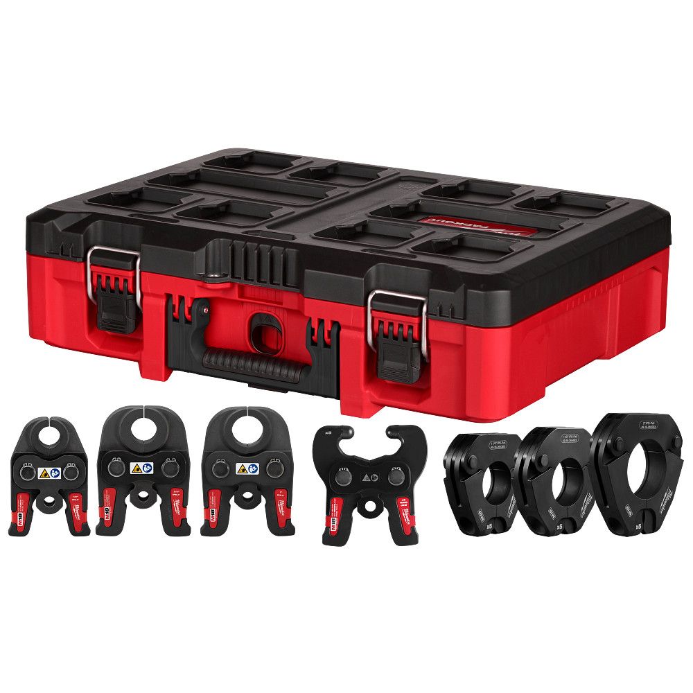 Milwaukee 49-16-2683, 1/2" - 2" IPS-P Jaw & Pivoting Ring Kit for M18 FORCE LOGIC Press Tools