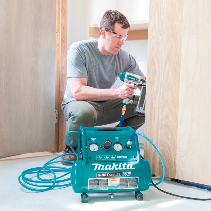 Makita MAC210Q, 1.0HP 2 Gallon Quiet Compressor