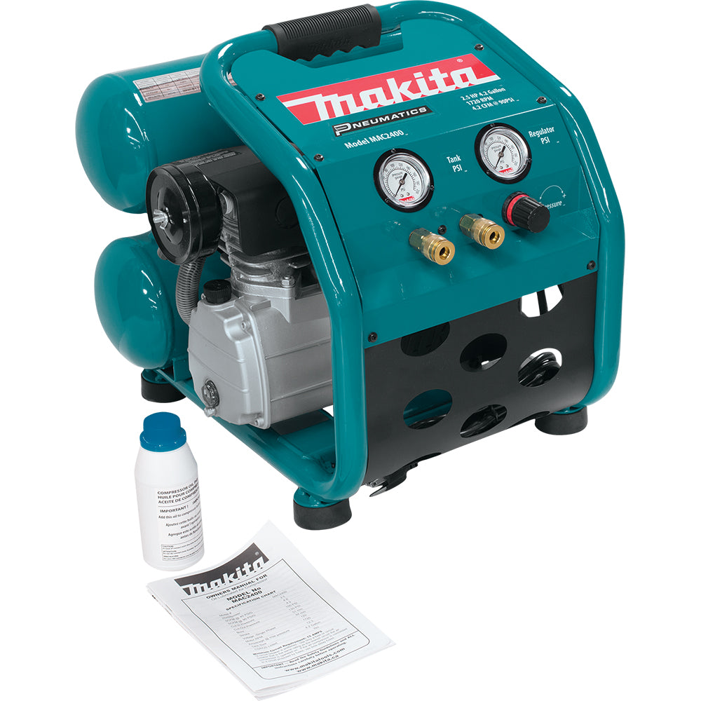 Makita MAC2400, Big Bore 2.5 HP Air Compressor