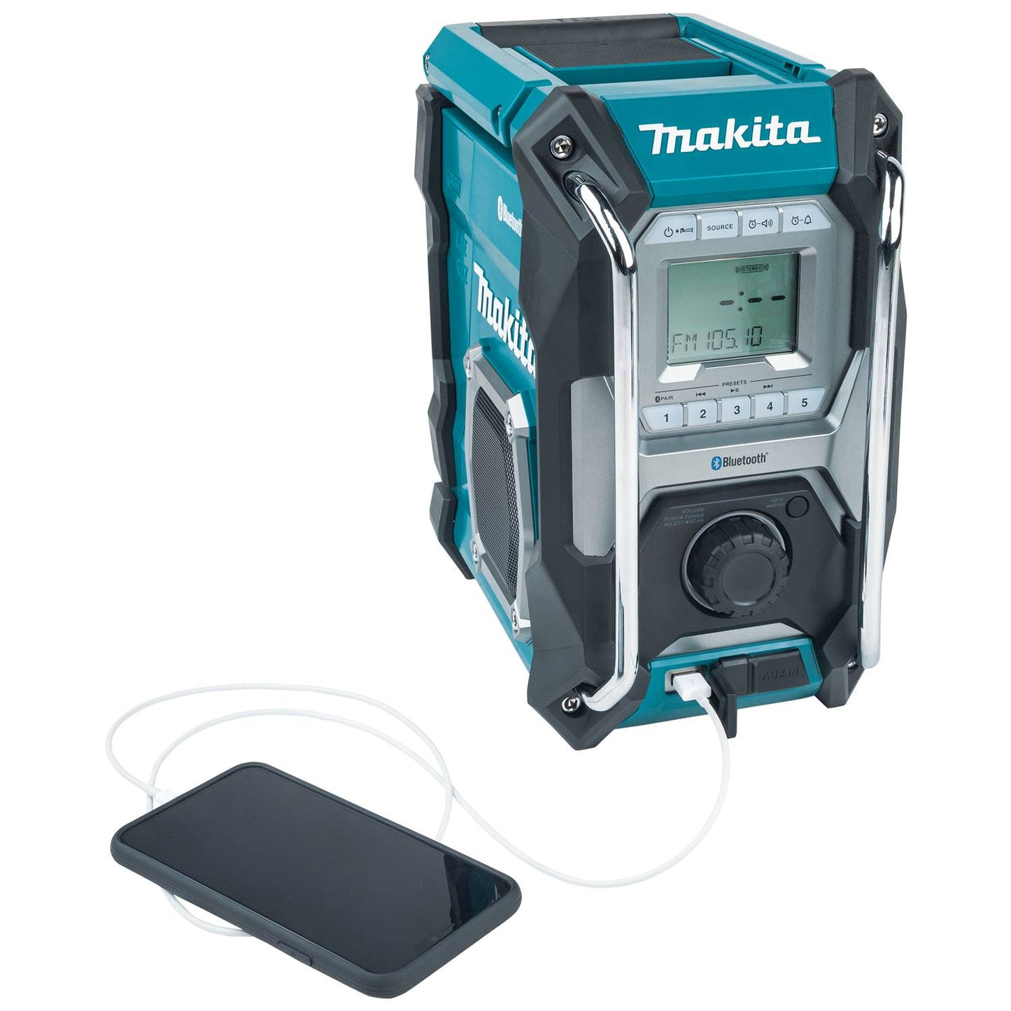 Makita MR002G, 12V - 40V MAX Li-Ion Bluetooth Jobsite Radio (Tool Only)