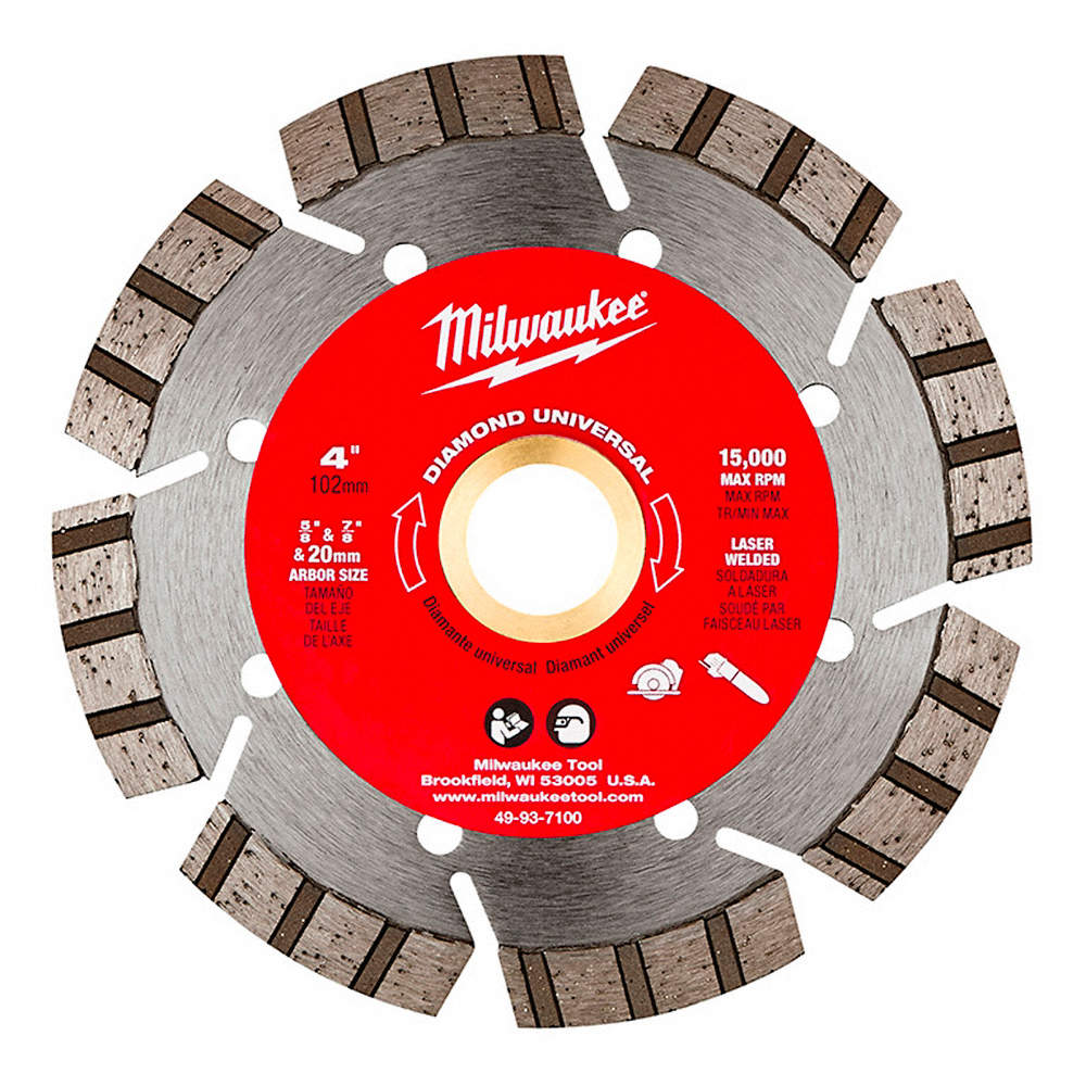 Milwaukee 49-93-7100, 4" MULTI APP SEGMENTED-TURBO