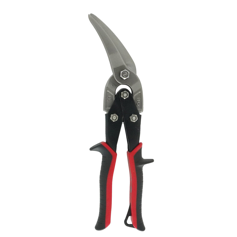 Malco AV63, Long Cut AVs® Metal Cutting Snip Left Offset, 2-1/4″ Cut Length – Red Grip