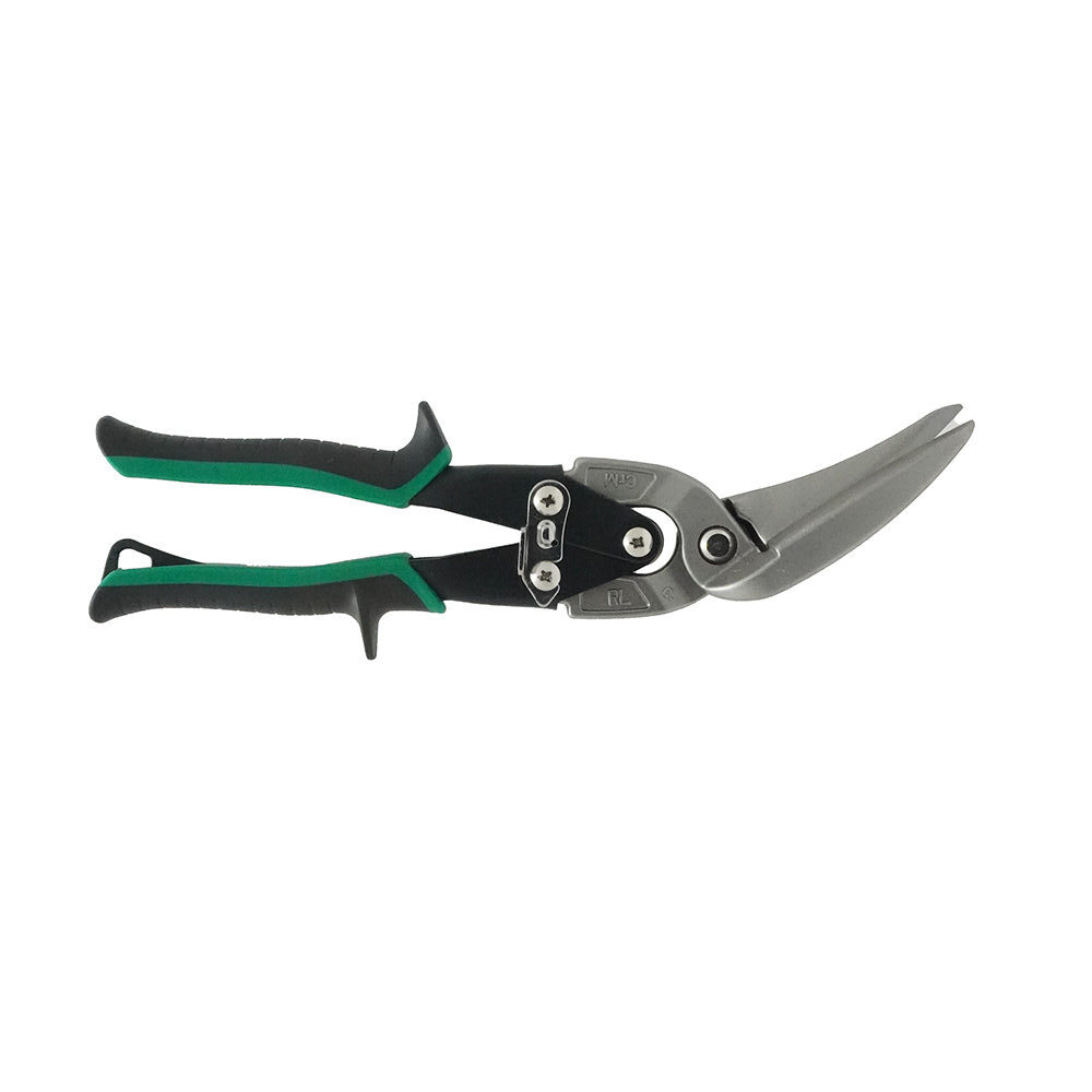Malco AV73, Long Cut AVs® Metal Cutting Snip, Right Offset, 2-1/4″ Cut Length – Green Grip
