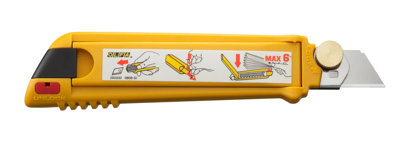 OLFA 5021, 18mm Multi-Blade Auto Load Utility Knife (PL-1)