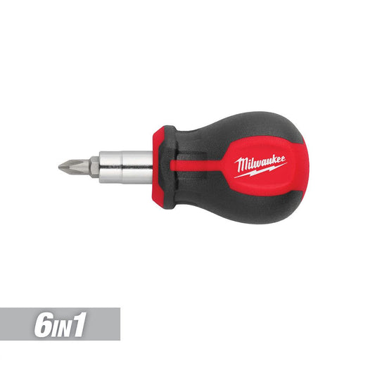Milwaukee 48-22-2762, 6IN1 STUBBY MULTI-BIT SCREWDRIVER