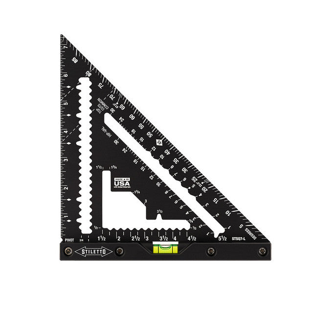 Stiletto STSQ7-LP, 4.5in and 7in Rafter Square Set