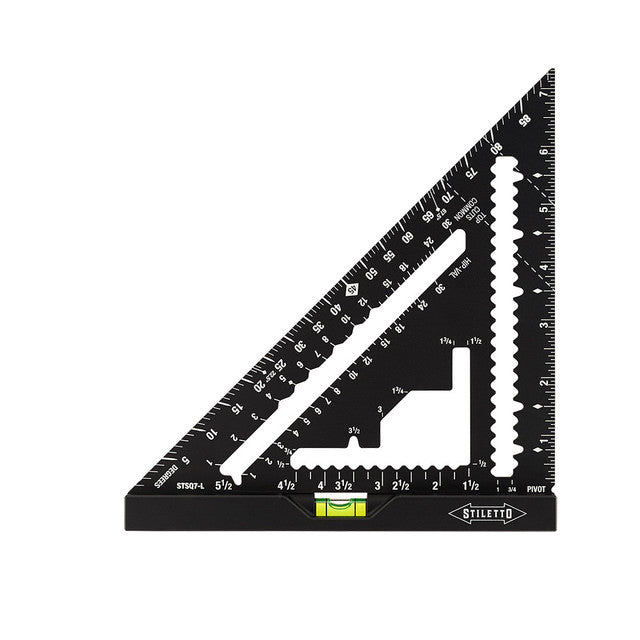 Stiletto STSQ7-LP, 4.5in and 7in Rafter Square Set