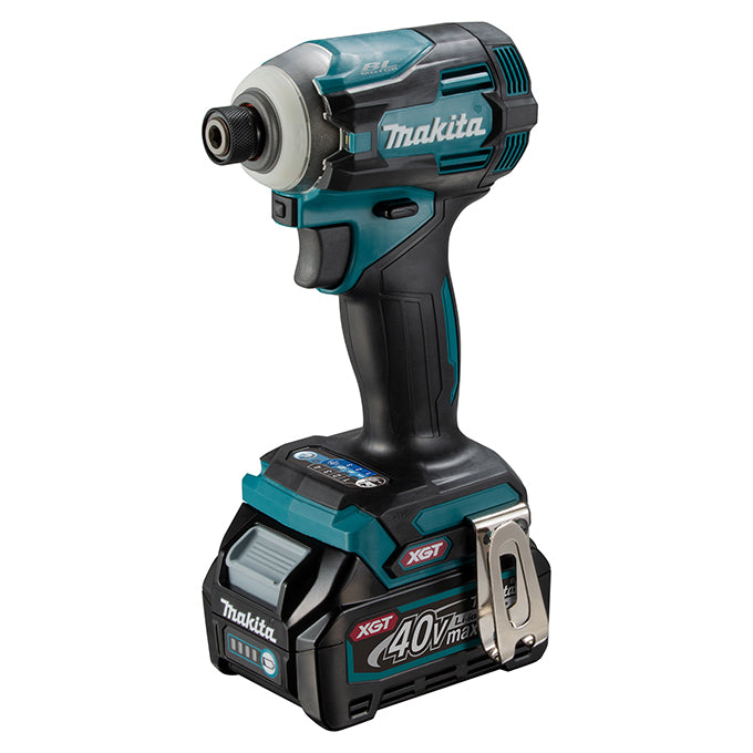 Makita TD001GM103, XGT 40V (4.0 Ah) MAX Li-Ion Brushless 1/4” Impact Driver Kit