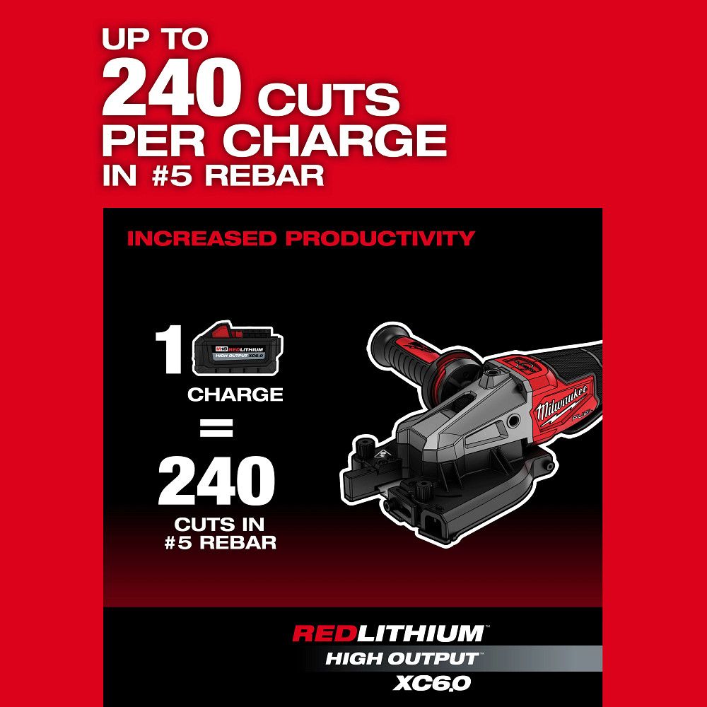 Milwaukee 3675-20, M18 FUEL #10 (1-1/4") REBAR CUTTER