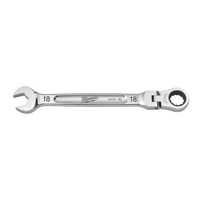 Milwaukee 45-96-9618, 18 mm Flex Head Combination Wrench