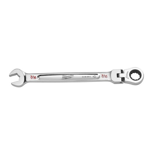 Milwaukee 45-96-9813, 7/16" Flex Head Combination Wrench