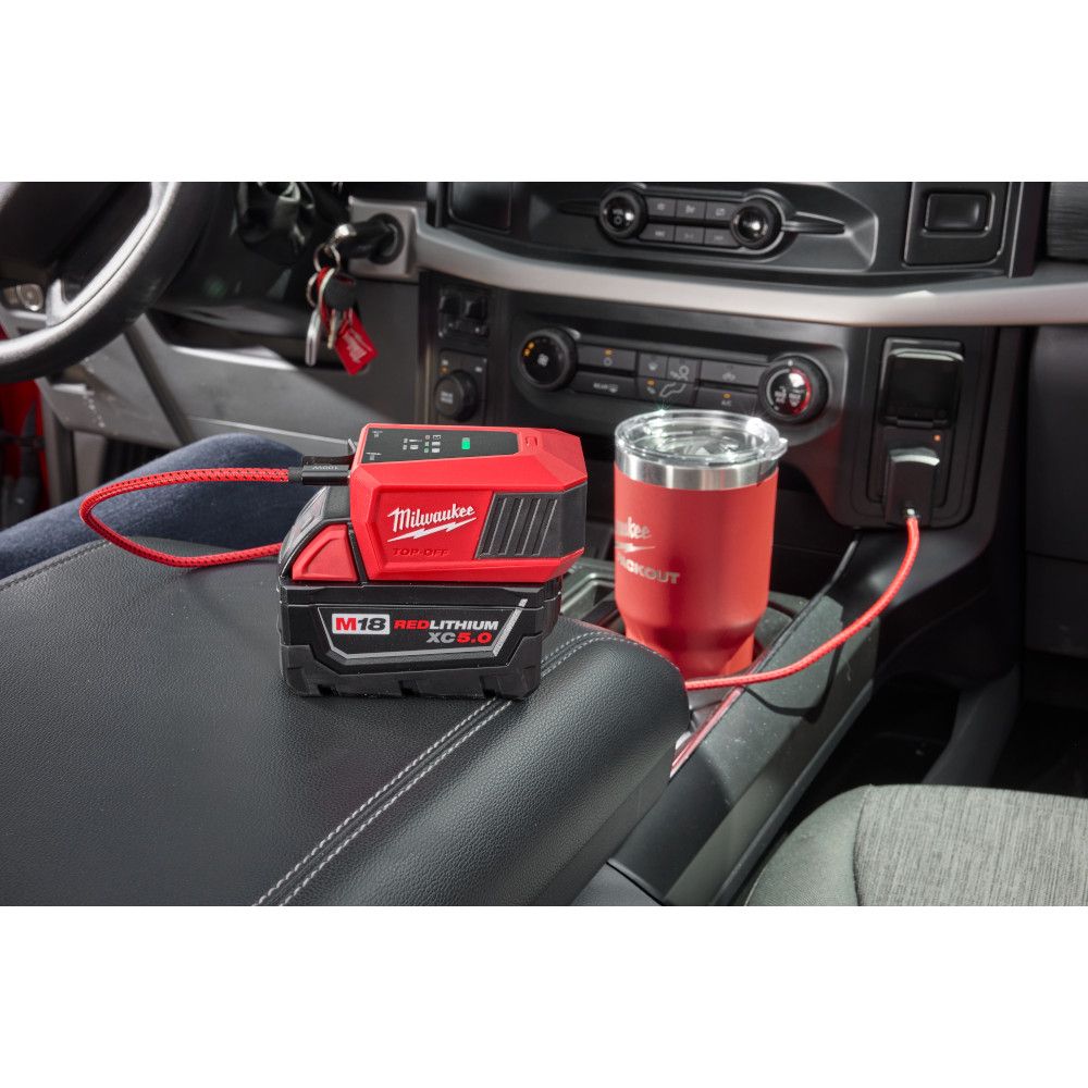 Milwaukee 2847-20, M18™ TOP-OFF™ Charger & Power Supply