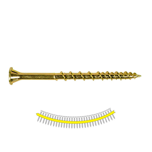 Quik Drive WSV212S, WSV Subfloor Screw Collated #9 X 2-1/2" (1,500/Box)