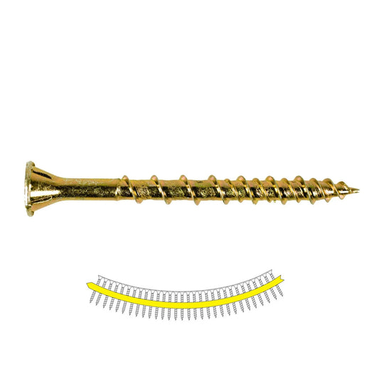 Quik Drive WSV2S, WSV Subfloor Screw Collated #9 X 2" (2,000/Box)