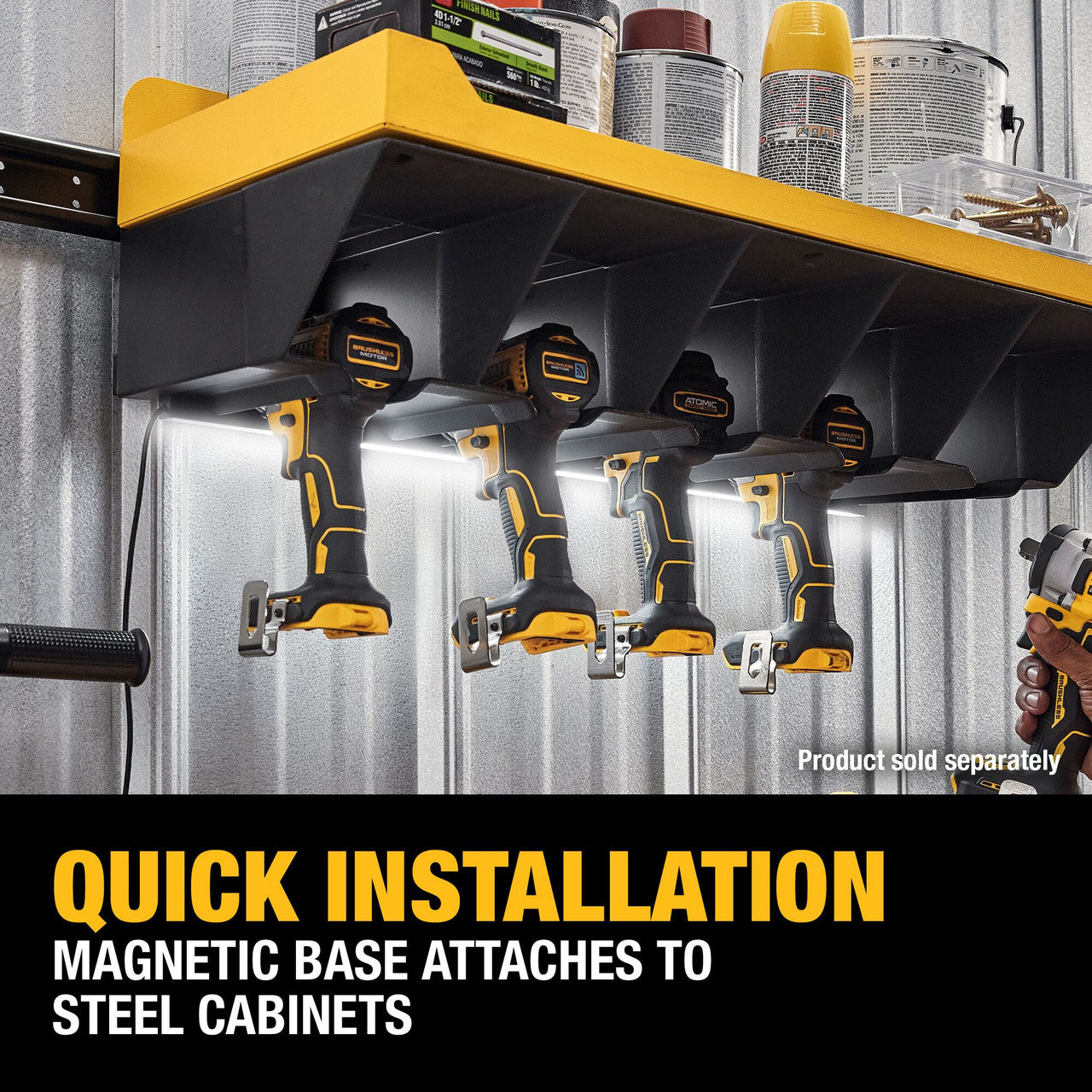 DEWALT DWST98280, 25In Magnetic Led Strip Light