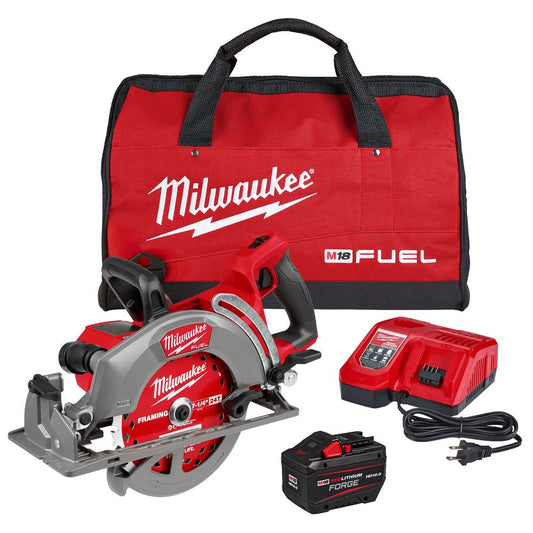 Milwaukee 2930-21HD, M18 FUEL 7-1/4” Rear Handle Circular Saw Kit