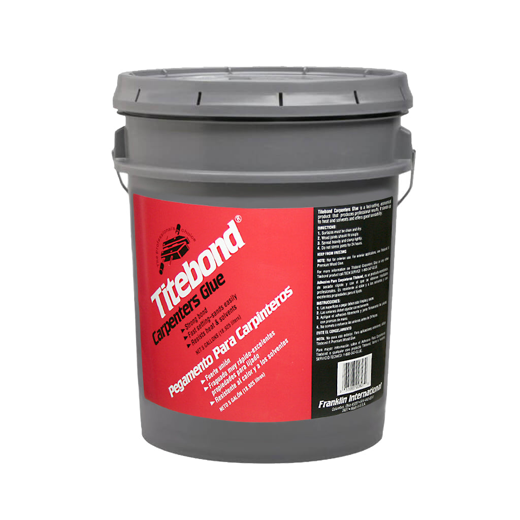 Titebond 2827FRA, Capenters Glue Yellow 5 Gal Pail