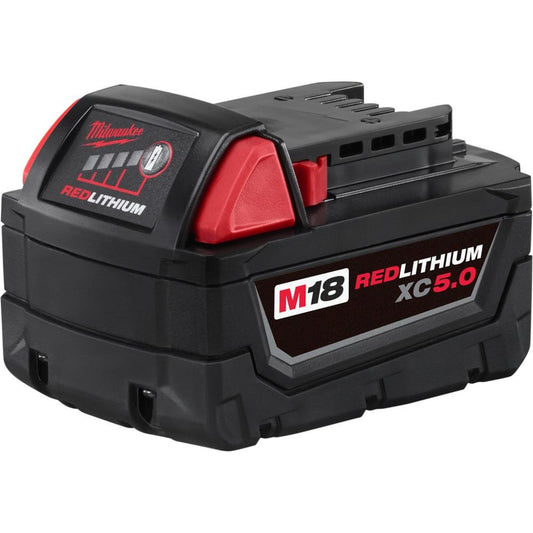 Milwaukee 48-11-1850, M18 REDLITHIUM XC Battery (5.0 Ah)