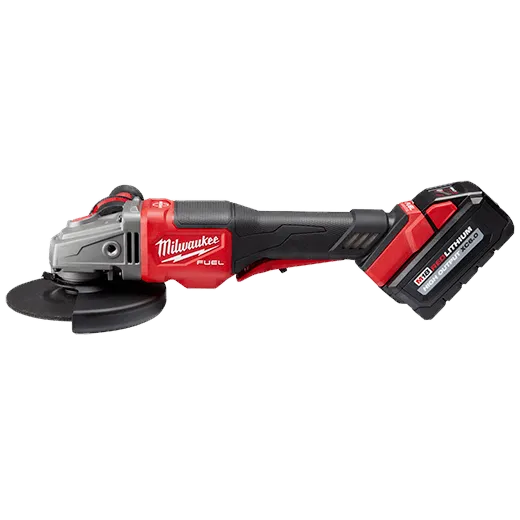 Milwaukee 2980-22, M18 FUEL 4-1/2" - 6" Braking Grinder Paddle Switch, No-Lock Kit (2 Batt)