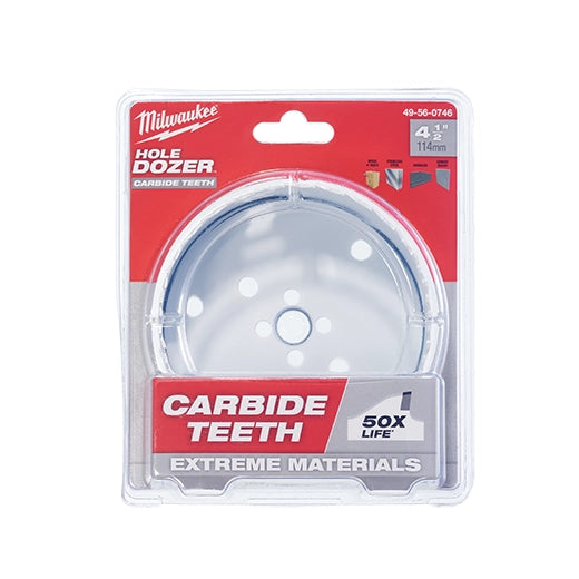 Milwaukee 49-56-0746, 4-1/2" HOLE DOZER with Carbide Teeth