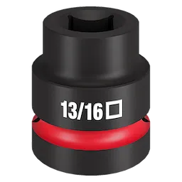 Milwaukee 49-66-7841, SHOCKWAVE Impact Duty™ 1" Drive 13/16" Standard 4 Point Square Socket