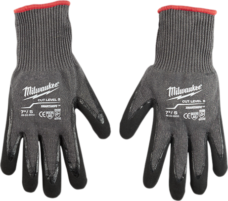 Milwaukee 48-22-8952, Cut Level 5 Dipped Gloves Large (Discontinued)