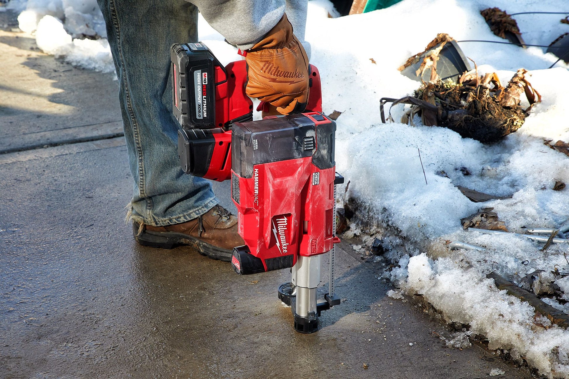 Milwaukee 2509-22, M12 HAMMERVAC Universal Dust Extractor Kit