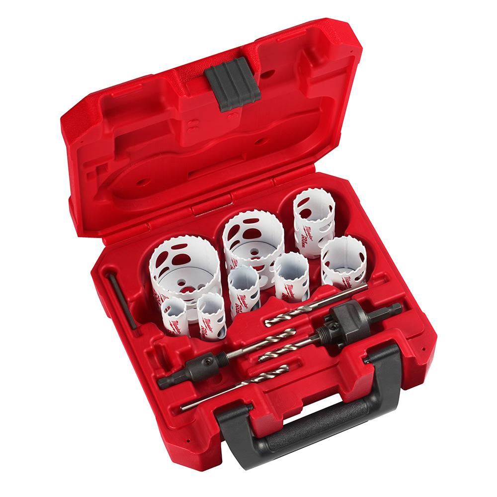 Milwaukee 49-22-4036, 14 pc Hole Dozer Bi-Metal Hole Saw Kit