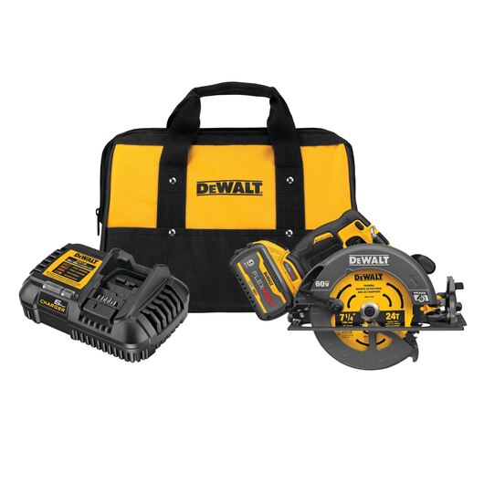 DEWALT DCS578X1, 60V MAX FLEXVOLT 7-1/4'' Circular Saw Kit (1 Battery)