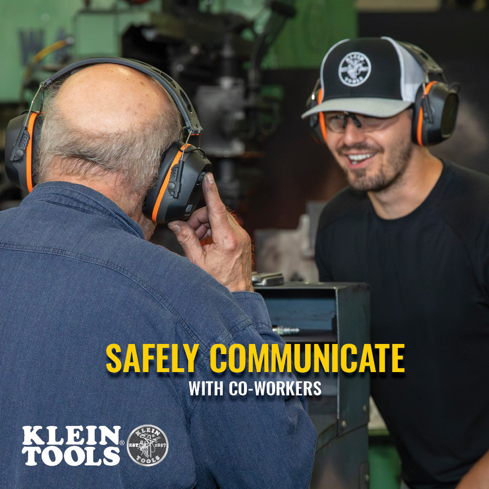 Klein Tools AESEM1S, Situational Awareness Bluetooth® Earmuffs