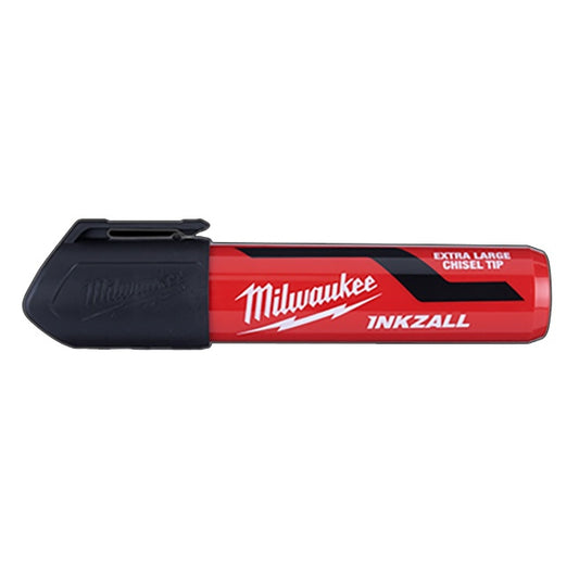Milwaukee 48-22-3265, INKZALL Extra Large Chisel Tip Black Marker