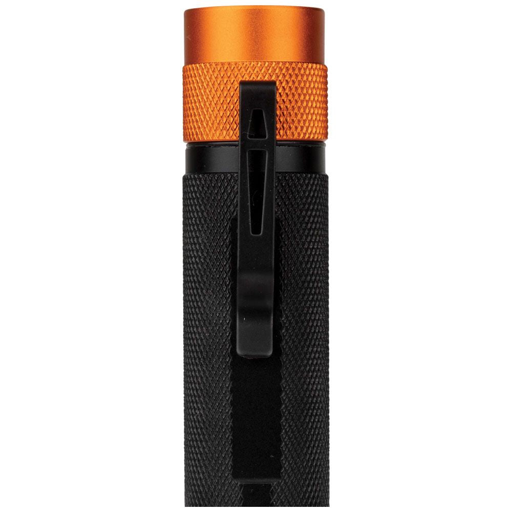 Klein Tools 56413, Rechargeable 2-Color LED Flashlight with Holster