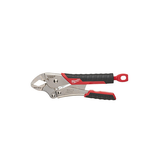 Milwaukee 48-22-3710, 10" Gripped Curved Jaw Locking Pliers with MAXBITE