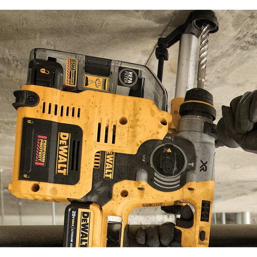 DEWALT DWH303DH, Onboard Dust Extractor for 1'' SDS Plus Hammers