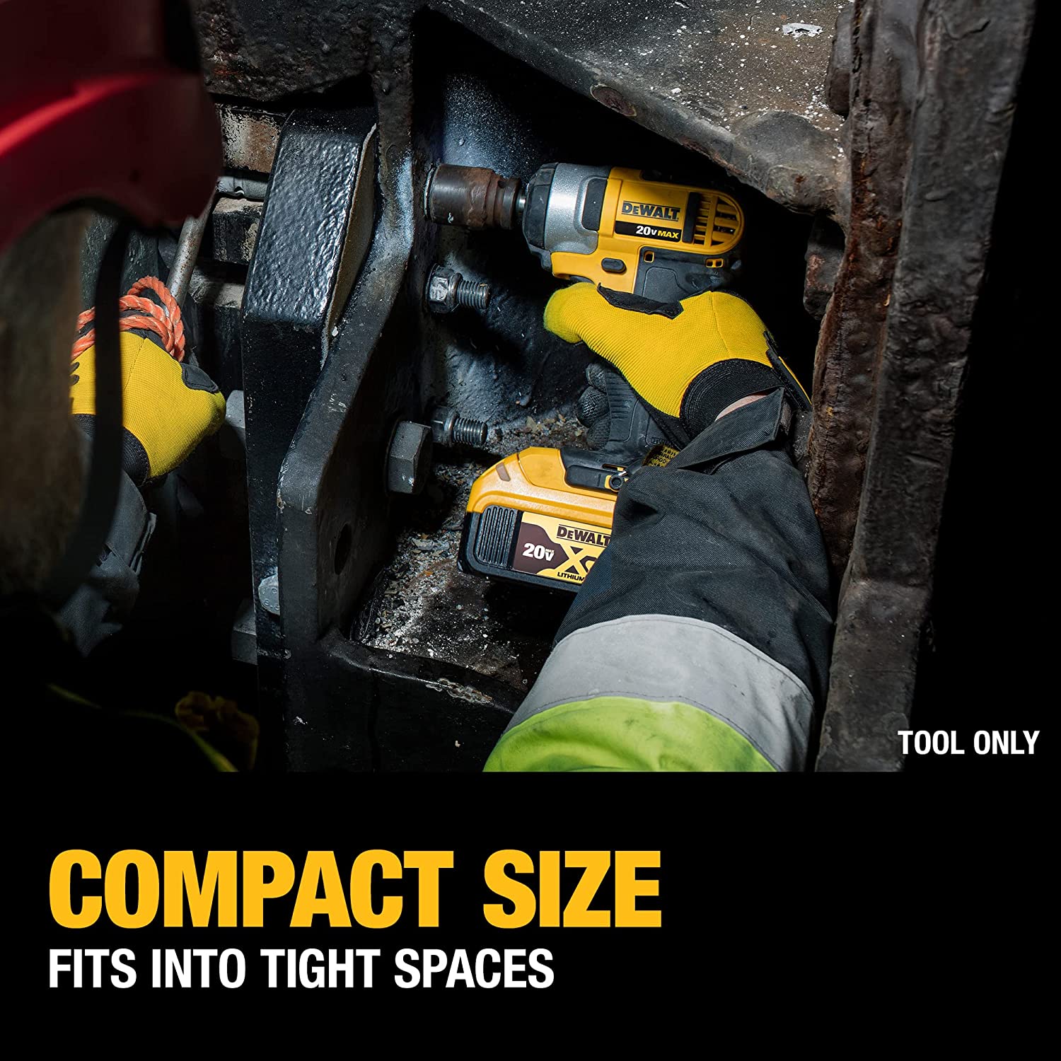 DEWALT DCF880B, 20V MAX 1/2'' Impact Wrench (Tool Only)