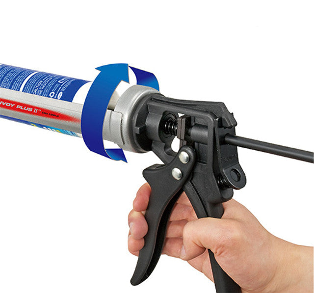 Tajima CNV-100PL2, Convoy® Plus II, rotary caulk gun, 310 ml / 1/10 gallon