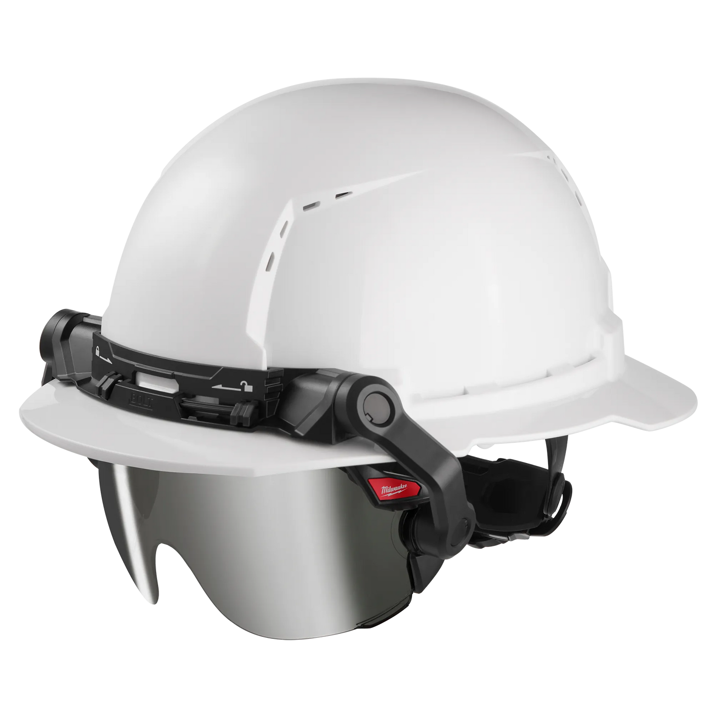 Milwaukee 48-73-1419, BOLT™ Eye Visor - Mirrored Dual Coat Lens (Compatible with Milwaukee® BOLT™ Safety Helmets & BOLT™ Hard Hats)