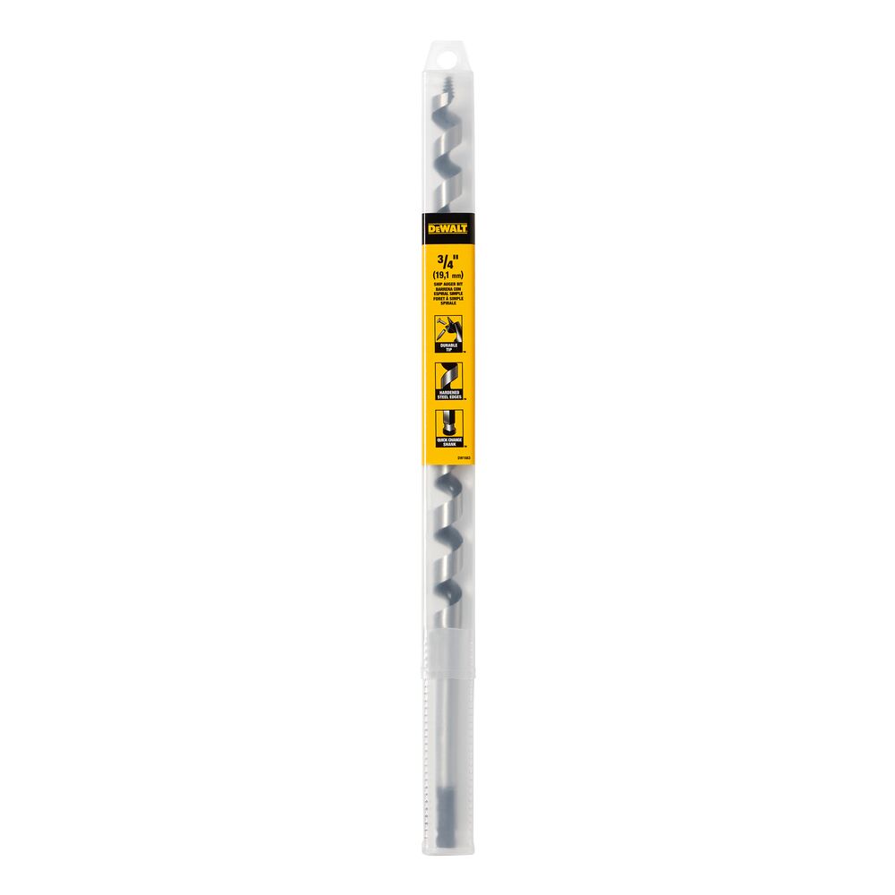 DEWALT DW1689, 1-1/8'' x 17'' Power Ship Auger Bit