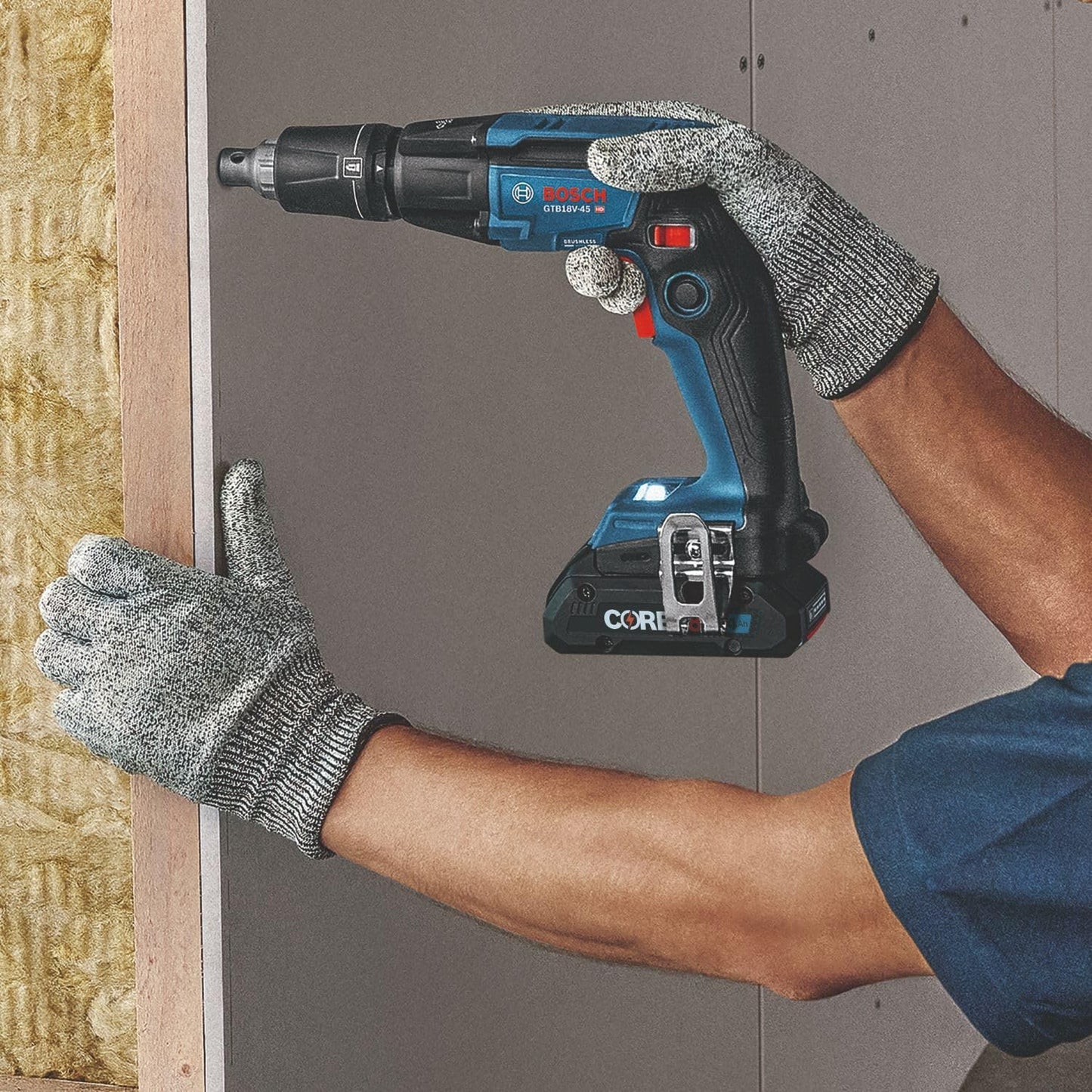 BOSCH GTB18V-45B15, 18V Brushless Screwgun Kit w/ (1) 4.0 Ah CORE Compact Battery