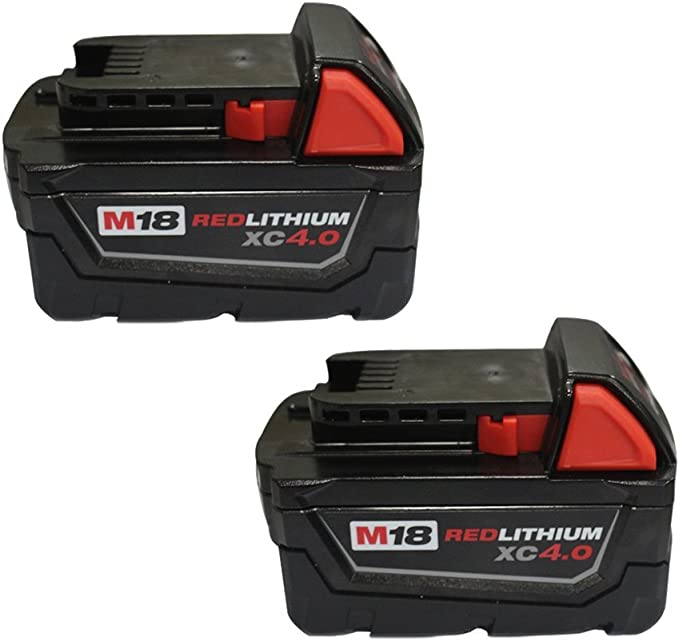 Milwaukee 48-11-1842C, M18 4.0 Battery 2 Pack