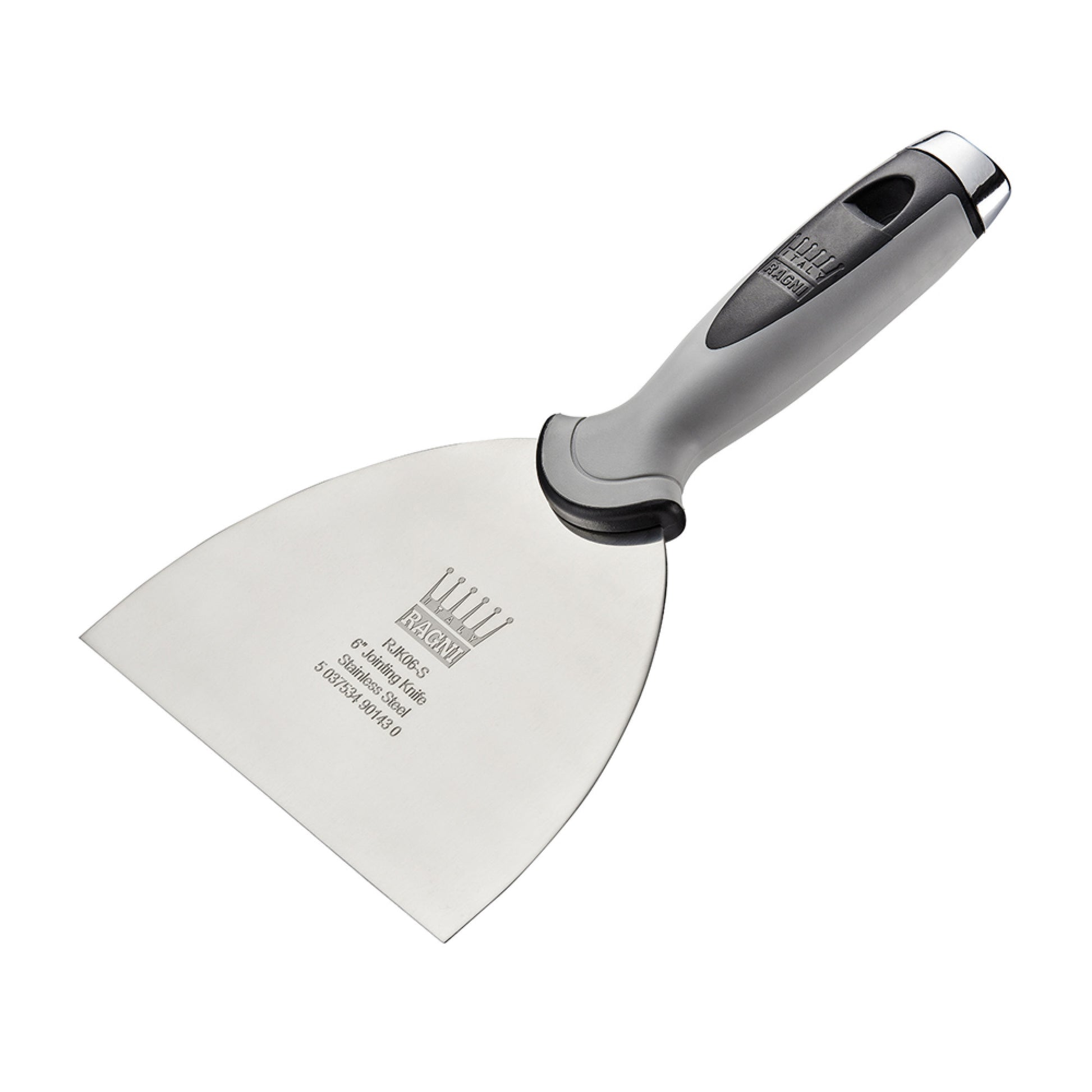 Ragni RJK06-S, 6" Putty Knife Stainless Steel Blade